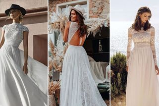 Svatební trend, který nemizí: Boho šaty pro romantičky i nevěsty, které chtějí působit přirozeně